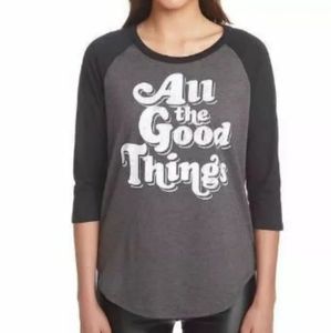 Chaser Ladies Baseball Tee Medium - 3/4 Sleeve